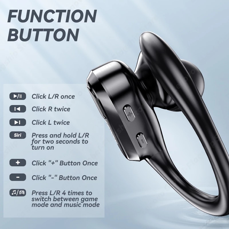 100% Lenovo XT80 True Wireless Bluetooth Sports Headphones 5.3 có đèn LED Đối với điện thoại thông minh Android