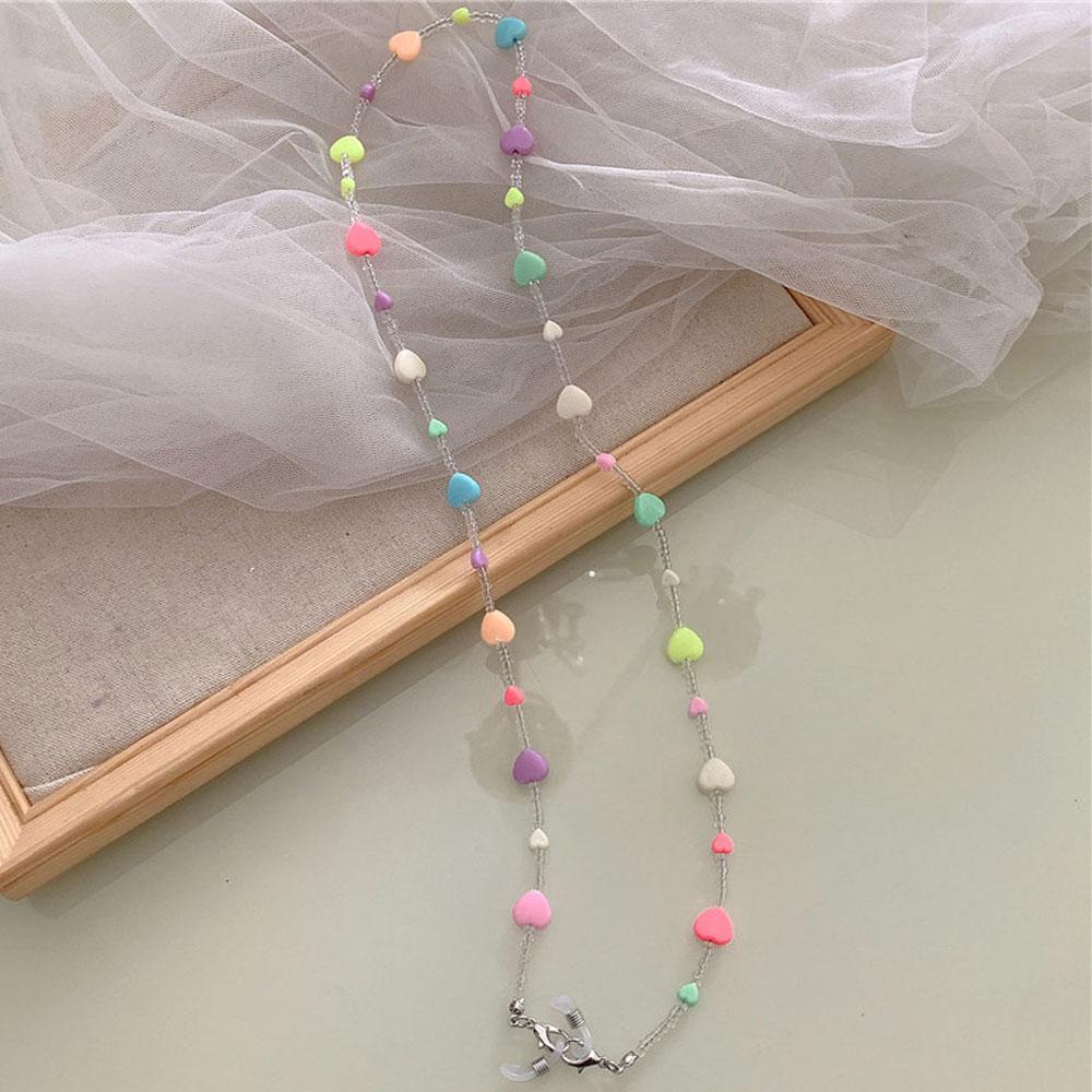 Dây Đeo Mắt Kính Xỏ Hạt Acrylic Thời Trang Cho Nữ