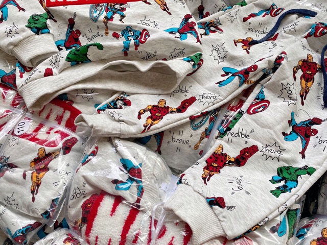 Set bộ Marvel next bé trai