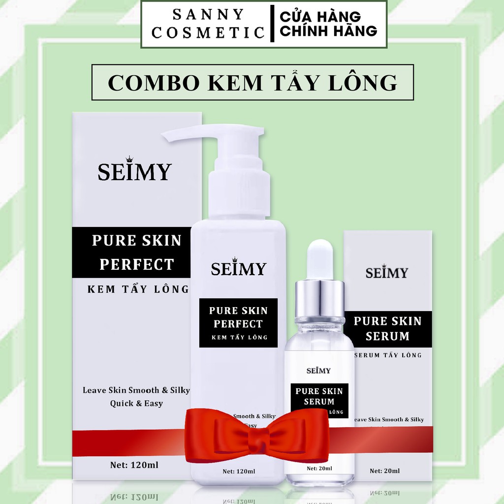 Kem Tẩy Lông Seimy - Pure Skin Perfect tẩy tất cả mọi loại lông vĩnh viễn 1 cách an toàn nhanh gọn chỉ 6 phút | BigBuy360 - bigbuy360.vn