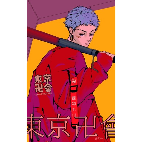 Sticker Takashi Mitsuya 31 cái ép lụa khác nhau/hình dán tokyo revengers takemichi