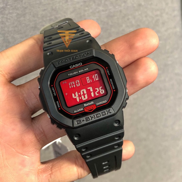 Đồng hồ nam Casio G-shock phiên bản Custom GW-B5600 thép không gỉ mạ Camo