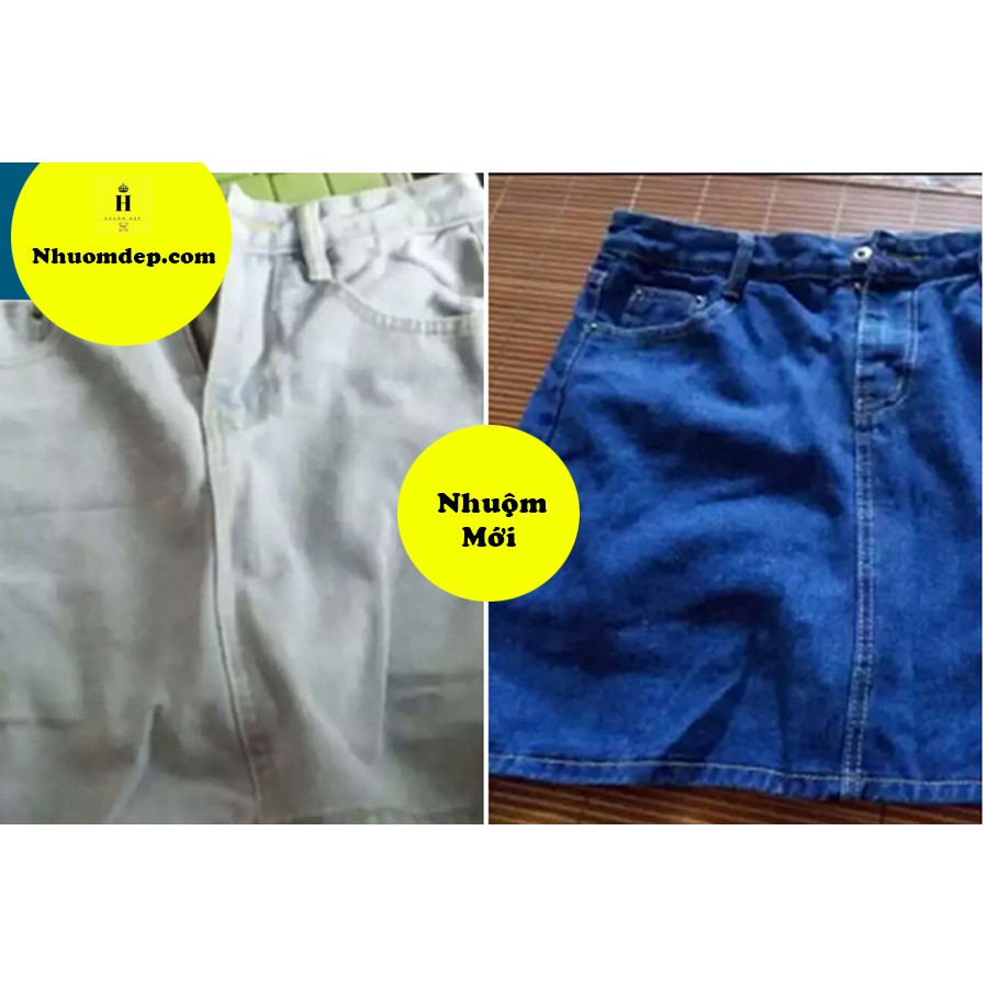 Thuốc nhuộm quần áo COMBO 4 MÀU