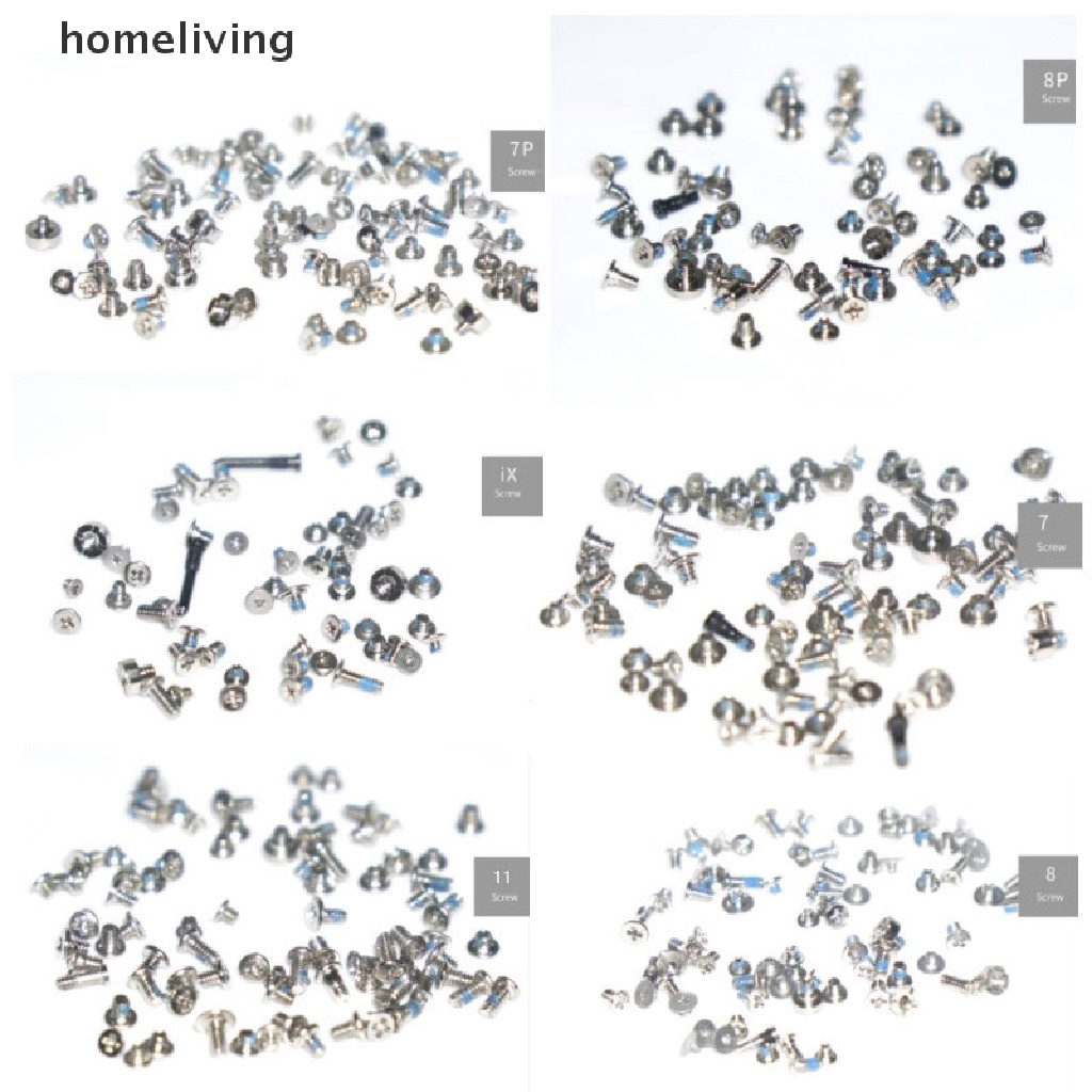 Bộ Ốc Vít 2 Đế Thay Thế Chuyên Dụng Cho iPhone X 7 8 plus