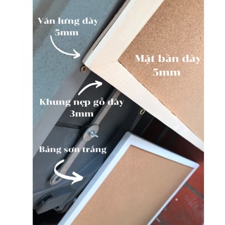 Bảng ghim bần Size 60x40