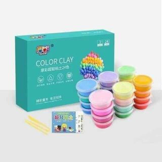 Bộ đất nặn sinh học 24 màu
