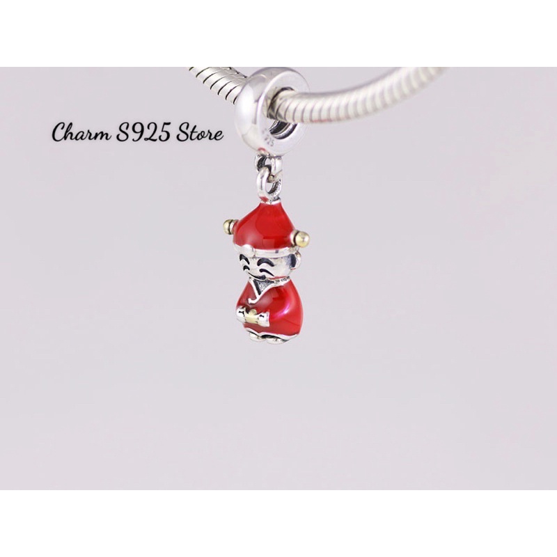 CHARM PAN ALE TREO THẦN TÀI MAY MẮN BẠC S925 CAO CẤP