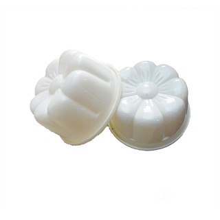 Bộ 2 Khuôn rau câu trung thu hình hoa mai 8 cánh - RT04