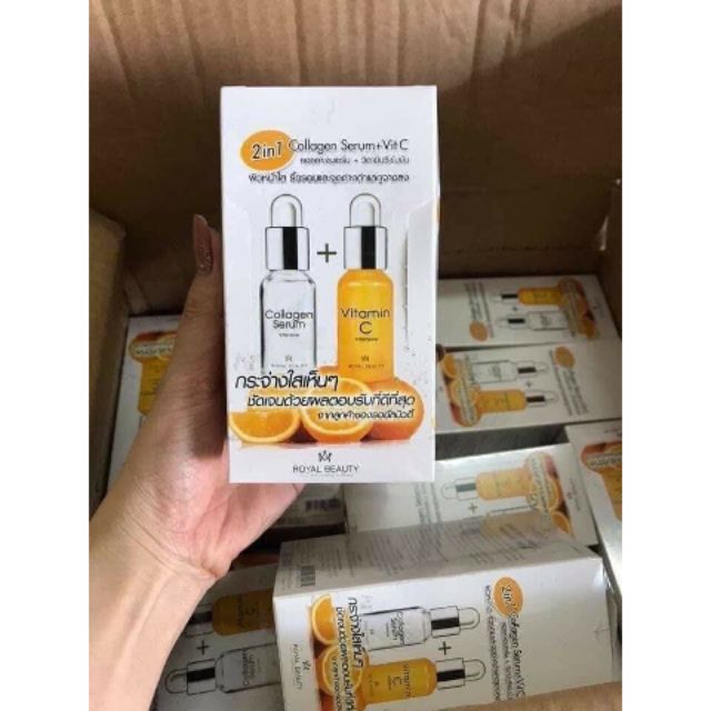 Serum collagen + vitamin C