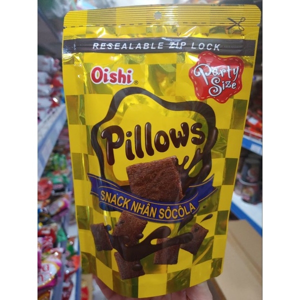 Snack Pillows Oishi đủ vị gói 85g