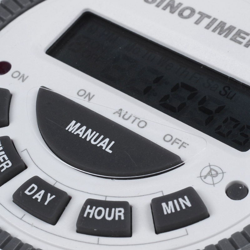 Đồng Hồ Hẹn Giờ Kỹ Thuật Số SINOTIMER Tm-619H-2 230Vac 7 Ngày 220V Có Vỏ Chống Bụi