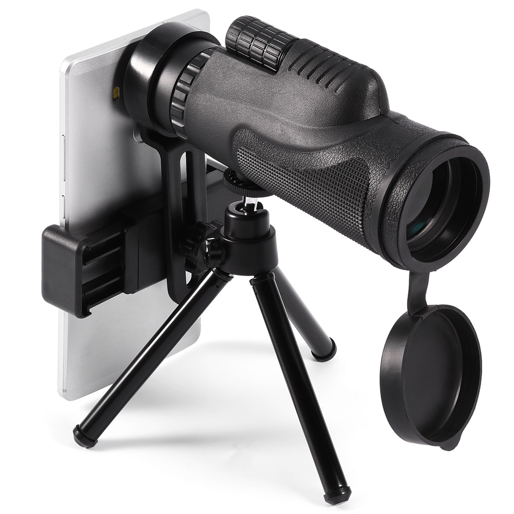 Kính viễn vọng phóng đại 10X HD với giá đỡ ba chân cho điện thoại