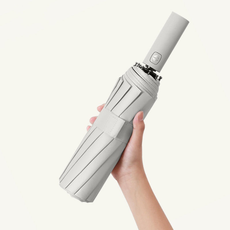 Dù Xếp Tự Động Cỡ Lớn Che Nắng Keo Chống Nắng Màu Đen Cho Nam Và Nữ