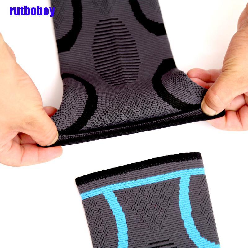 [Rut] 1Pair Breathable Elbow Support Basketball Football Sports Safety Elbow Supporter bot