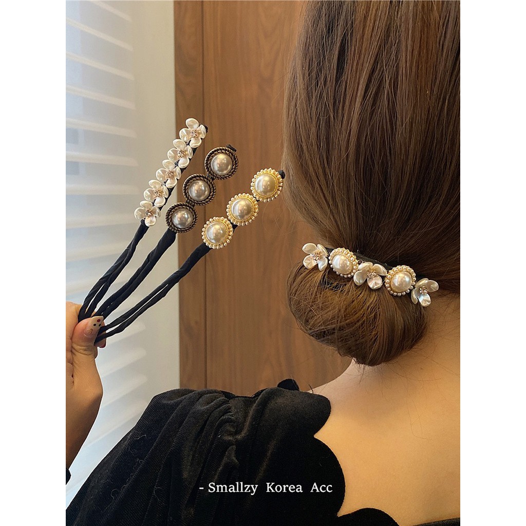 Kẹp Tóc Nữ  ❤️FREESHIP❤️ Kẹp Tóc đính ngọc trai giả nhân tạo long lanh theo phong cách Hàn Quốc