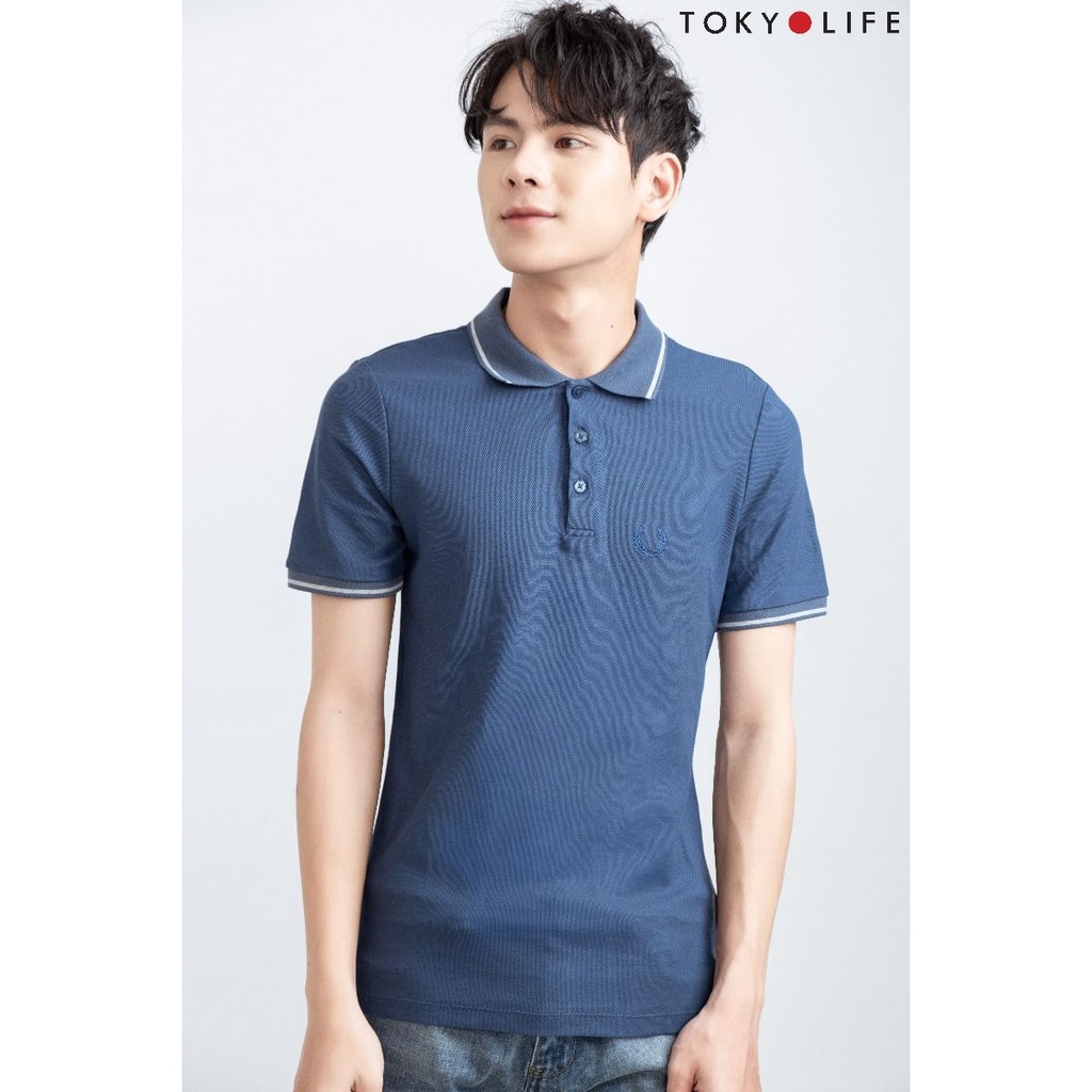 [Mã WABRTKL12 giảm 10% đơn 250K] Áo Polo Nam TOKYOLIFE cổ Đức không chân I7POL502G | BigBuy360 - bigbuy360.vn