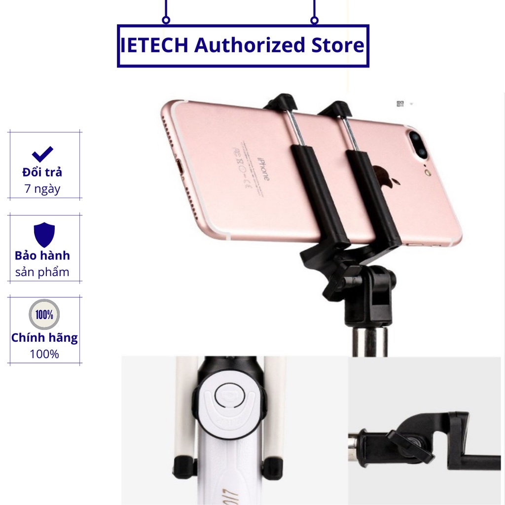 Gậy tự sướng Tripod Selfie Stick ba chân Bluetooth đa năng - Thương hiệu PKCB