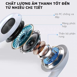 Tai nghe có dây nhét tai cho điện thoại có micro đàm thoại cổng jack cắm ip âm thanh HIFI