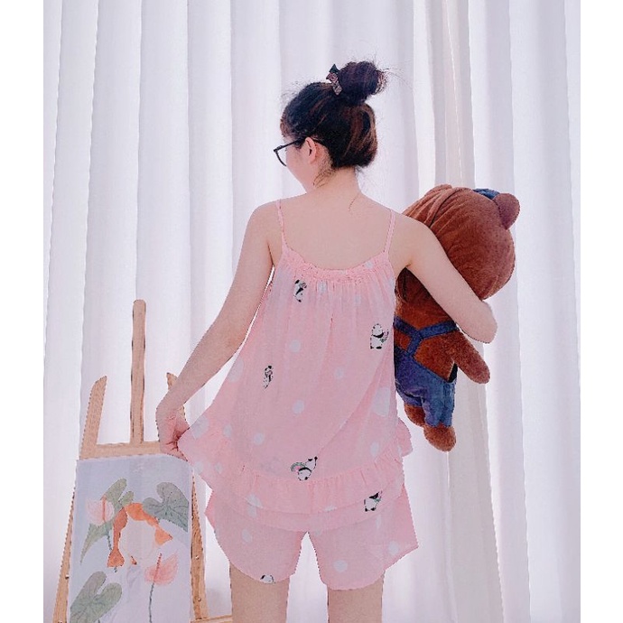 Đồ bộ đùi dây tole lanh 2da(45-65kg) | BigBuy360 - bigbuy360.vn