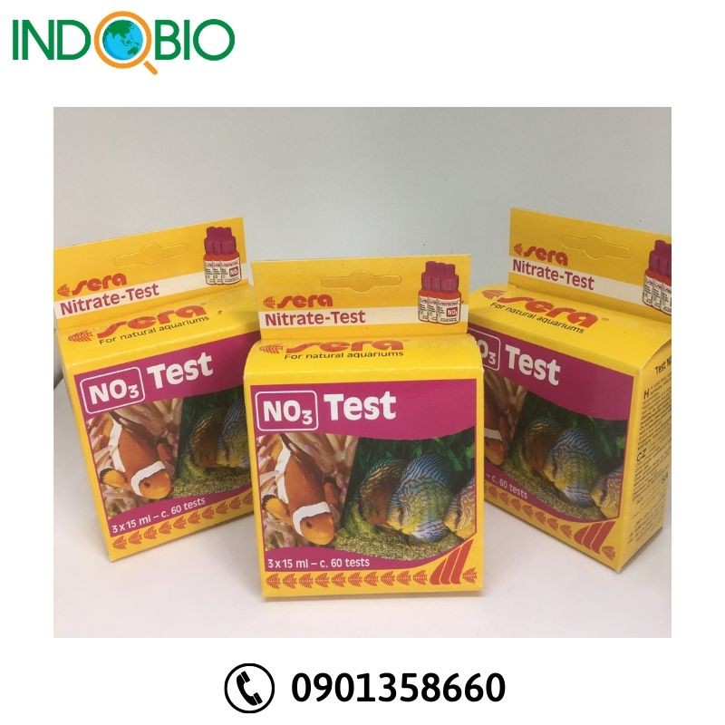 TEST NO3 TRONG NƯỚC AO NUÔI TEST SERA - ĐỨC