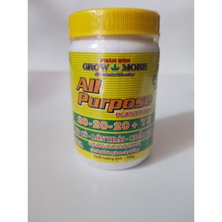 Phân bón NPK 20 20 20 +TE lọ 100gr