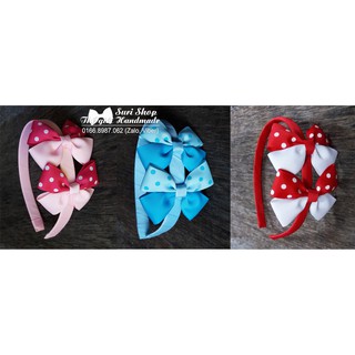 Compo cài nơ, kẹp nơ cho bé gái thêm điệu đà.