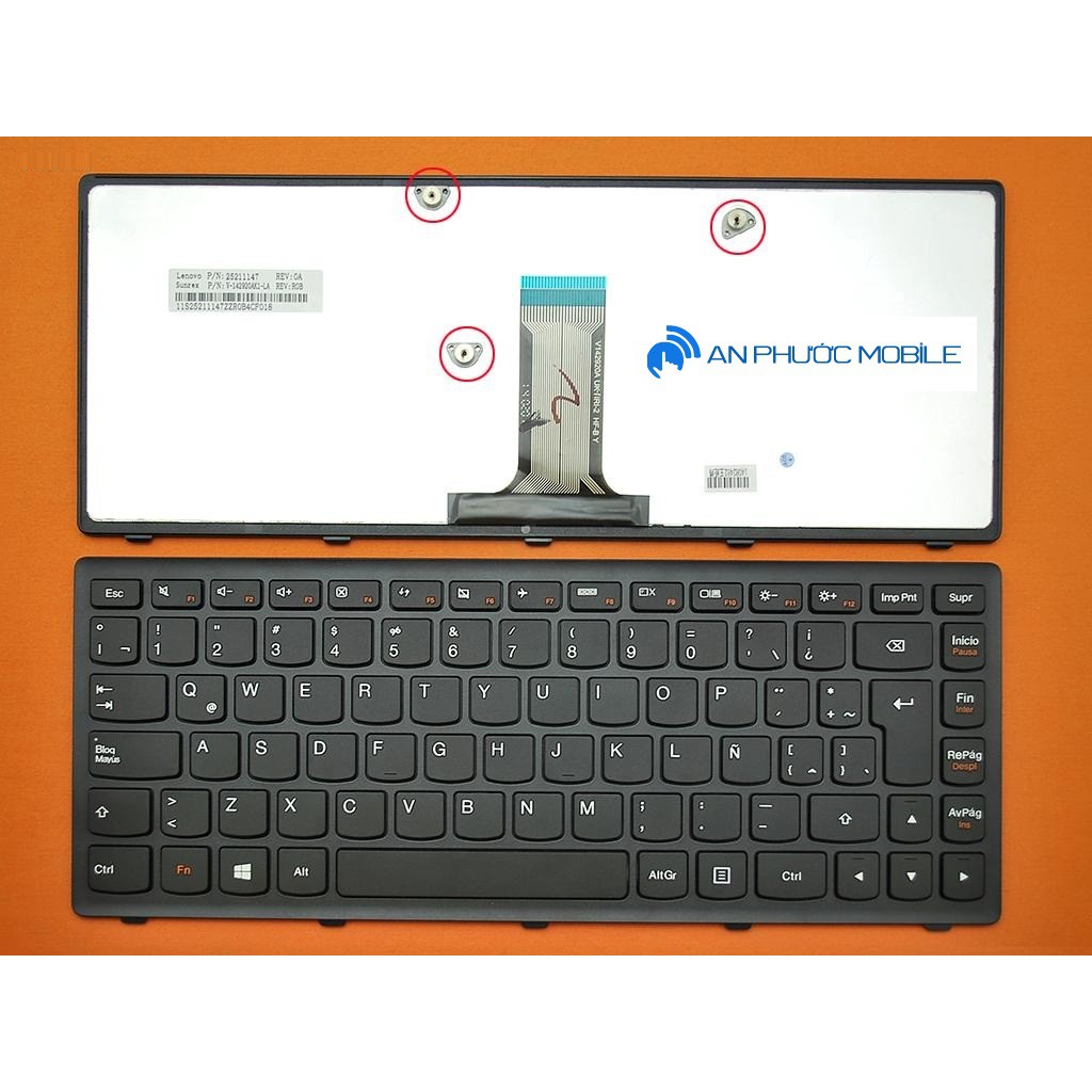 Bàn Phím Laptop Lenovo Y410/G410/G430/G450