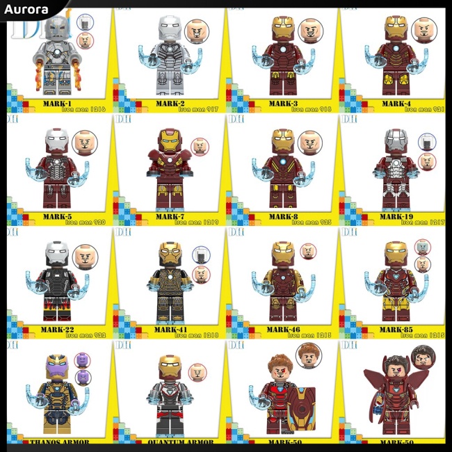 Bộ Lắp Ghép Lego Nhân Vật Iron Man Mark85 War