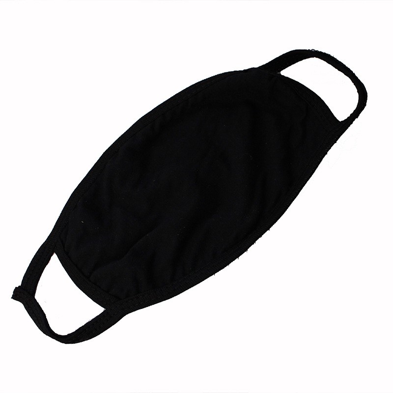 Khẩu Trang VẢI ĐEN TRƠN Hàn Quốc | Khẩu Trang Đen Chống Bụi | BigBuy360 - bigbuy360.vn