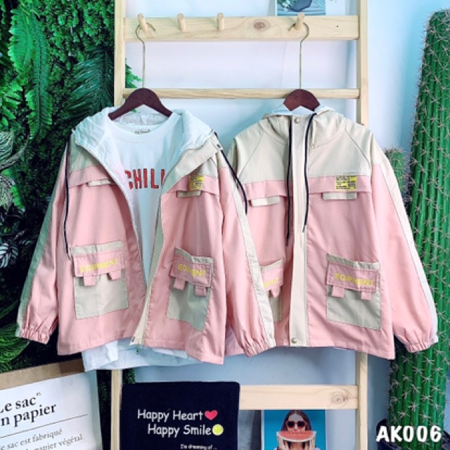 🌈𝐆𝐈𝐀́ 𝐗𝐔̛𝐎̛̉𝐍𝐆💢006 Áo Khoác Kaki - Hồng-Kem 2 Lớp Hàng Xuất Cao Cấp. Bomber Jacket Unisex | BigBuy360 - bigbuy360.vn