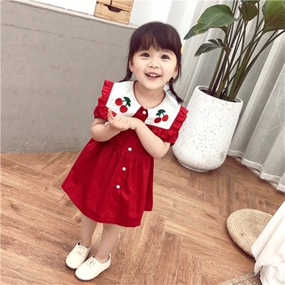 Váy cherry đỏ