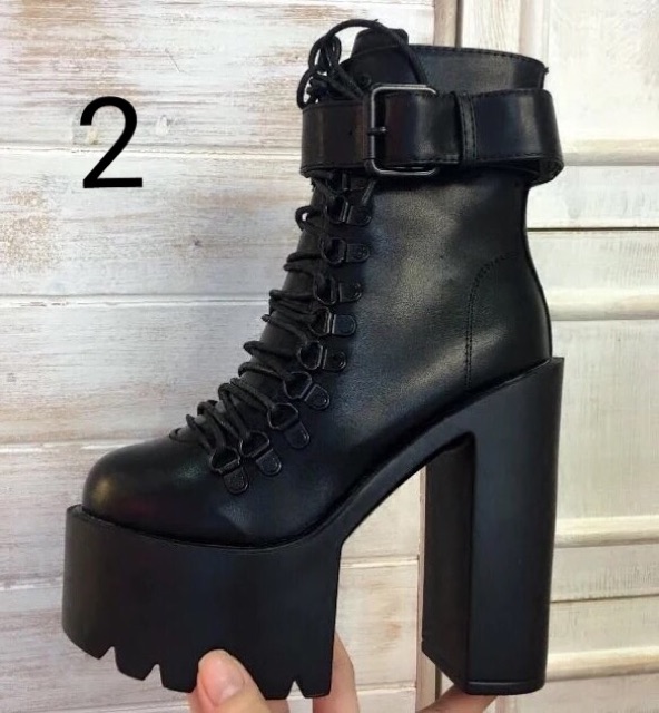 Giày cao gót đế vuông 14-15cm,16cm, 18cm đi nhảy, diễn