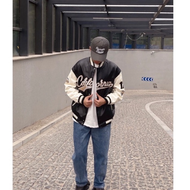 Áo Varsity Jacket California hàng thời trang cao cấp có hình ảnh và video thật
