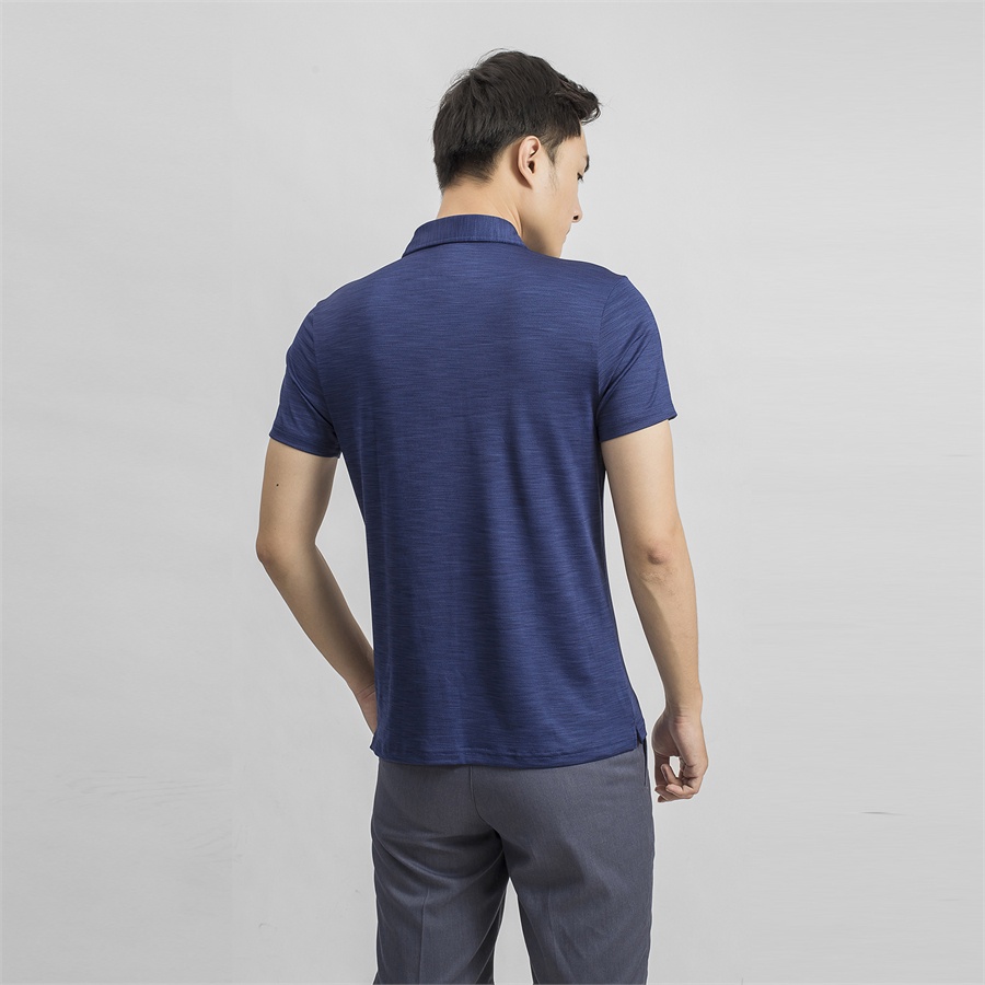 Áo polo nam ARISTINO phom dáng Slim Fit ôm nhẹ, thiết kế cổ áo 2 khuy chỉn chu, thấm hút - APS043S9