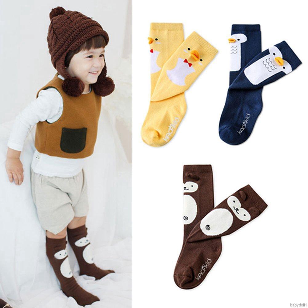 Vớ cotton dài đến đầu gối cho bé