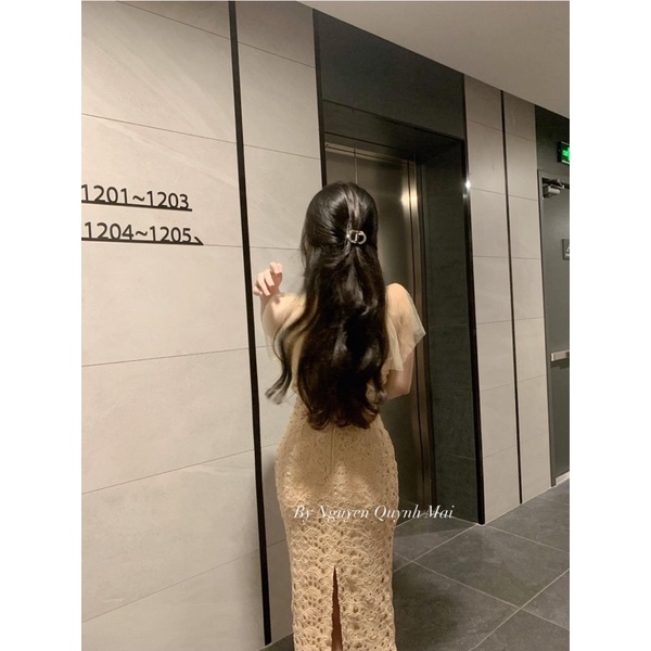 Đầm ren thiết kế