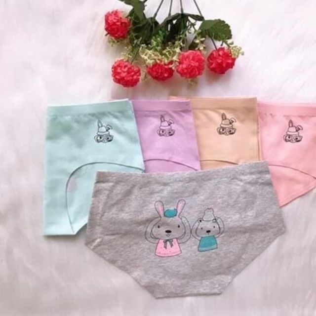 Shop Bán Buôn thanh lý Combo Quần lót cotton hình thú mẫu mới