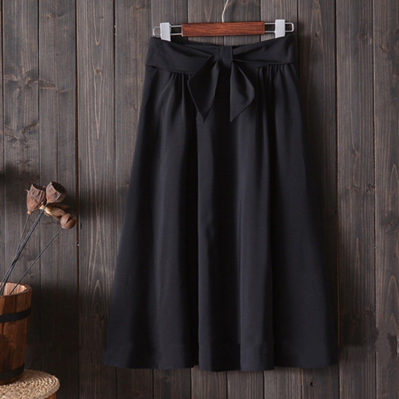 FREESHIP ĐƠN 99K_ Chân Váy Nơ Lưng Cao Phong Cách Vintage | BigBuy360 - bigbuy360.vn