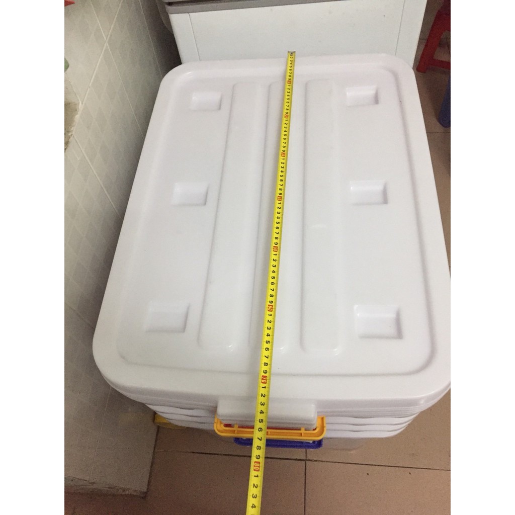 Thùng nhựa dẻo đa năng 120L có bánh xe DUY TÂN