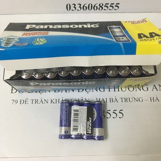 Freeship 1 hộp 60 viên pin khô 2A panasonic chính hãng