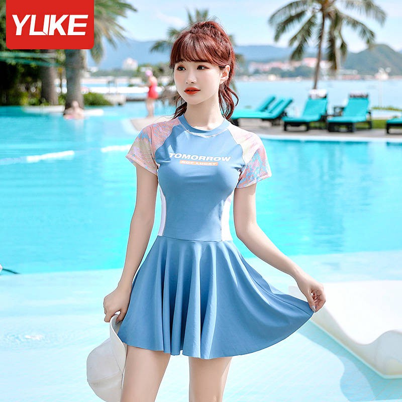 Bộ Đồ Bơi Dáng Ôm Che Bụng Phong Cách Hàn Quốc Mới Dành Cho Nữ 2021 | BigBuy360 - bigbuy360.vn