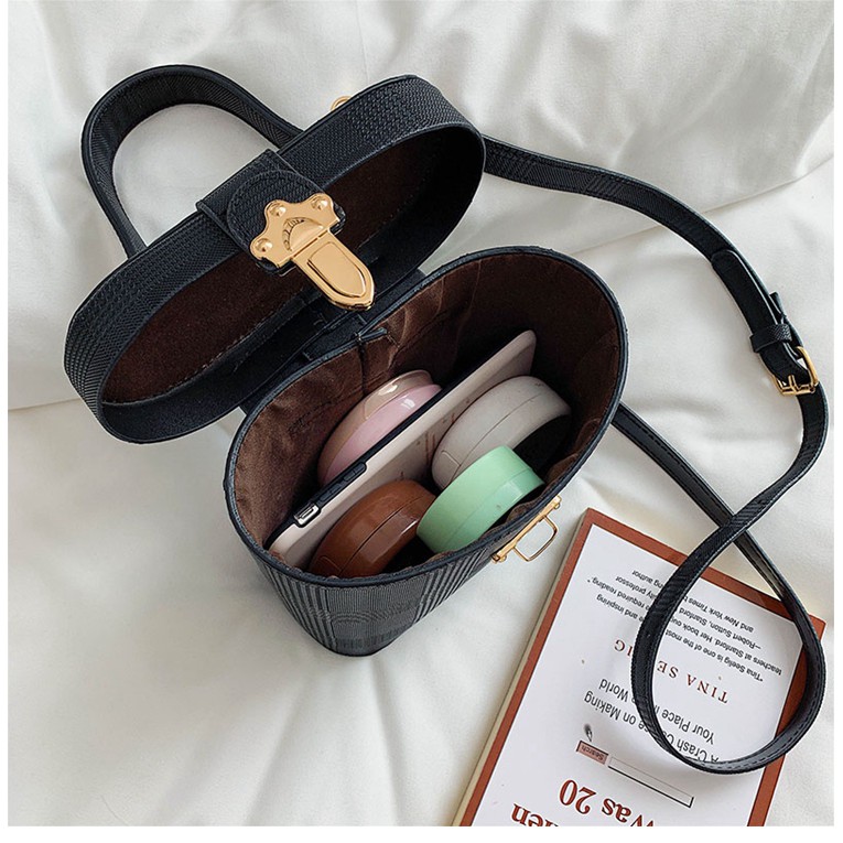 Túi xách nữ LOKADO túi đeo chéo nữ dáng hộp da mềm sang trọng HY168 | BigBuy360 - bigbuy360.vn
