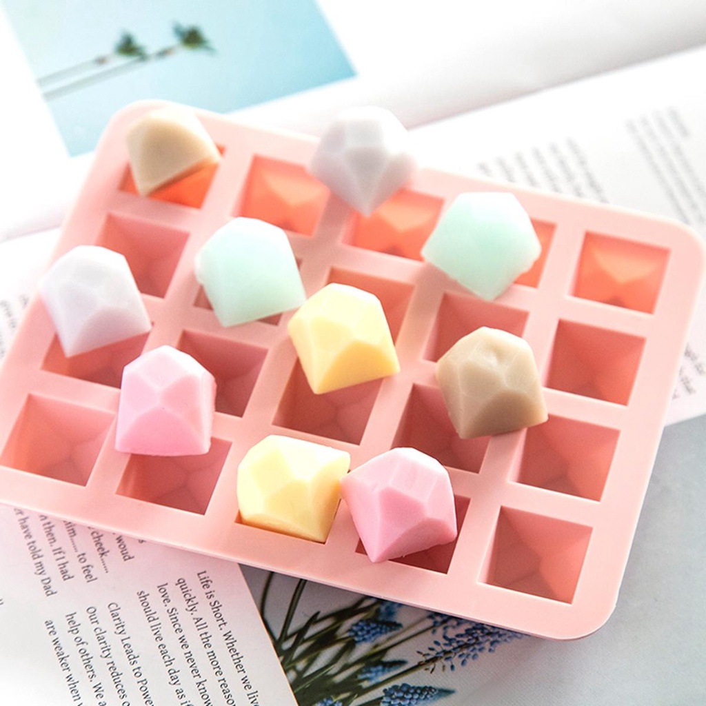 YIYU Khuôn Silicone Làm Đá / Xà Phòng 20 Ngăn Tiện Lợi