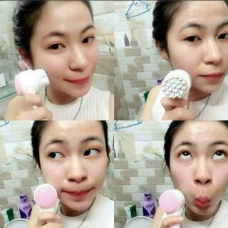 💦💦Cọ rửa mặt 2 đầu Maange💦💦