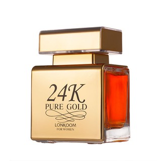 [Hàng chính hãng]Nước hoa nữ 24K Lonkoom 100ml nồng độ EDP hàng chính hãng lưu hương 7-8 giờ