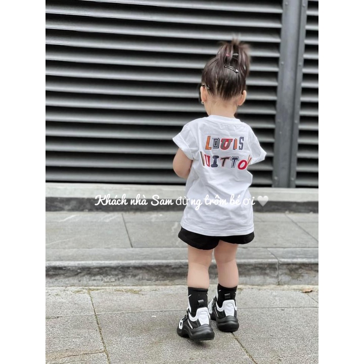 Áo thun họa tiết cho bé , áo thun unisex trẻ em Samy Kids