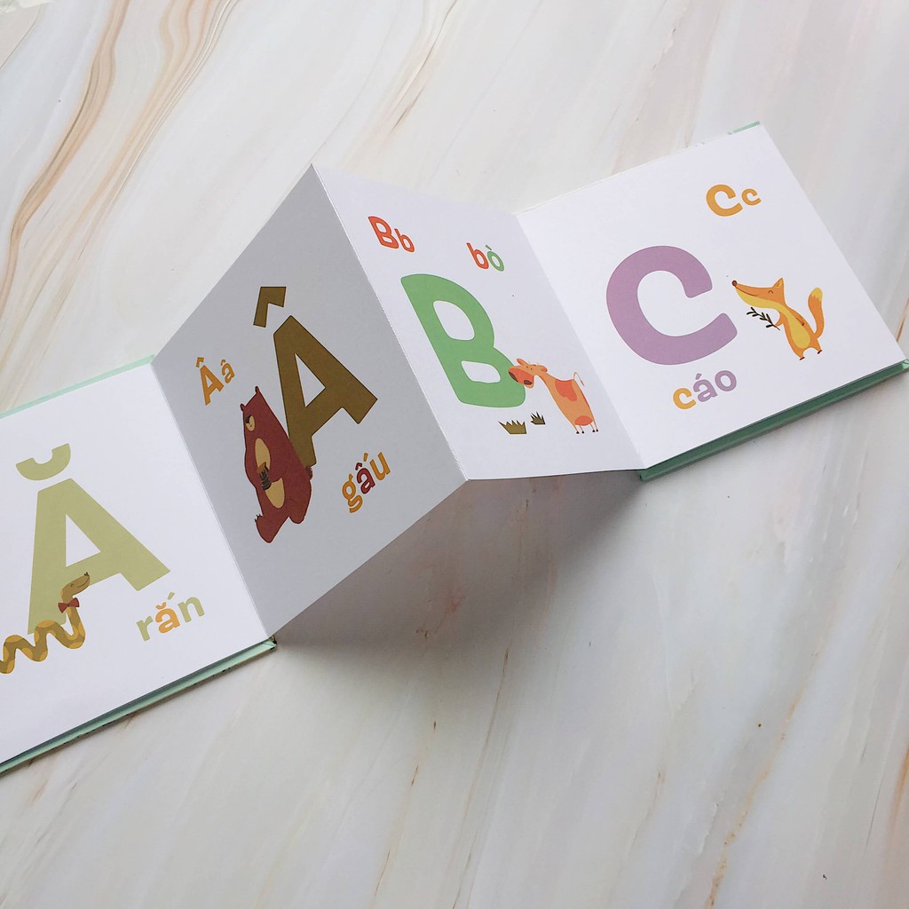 Sách - Bảng chữ cái Zic Zac - Bảng chữ cái Tiếng Việt - Crabit Kidbooks