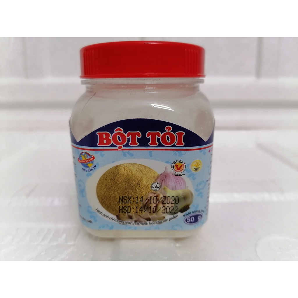 [50g] Bột tỏi [VN] THIÊN THÀNH Garlic Powder (halal) (vvk-hk)