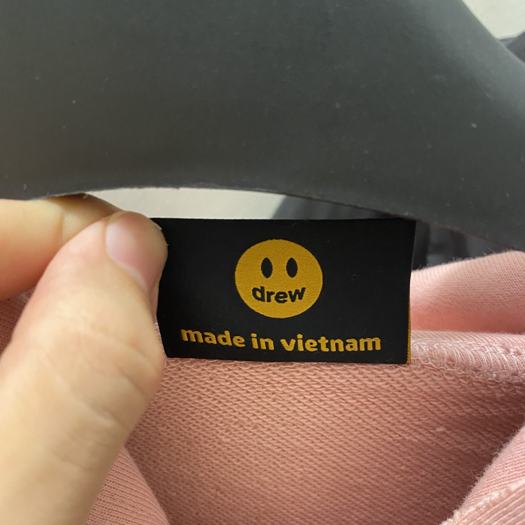 Áo hoodie DREW HOUSE Mascot Justin Bieber Dusty Rose SS21 bản cao cấp chuẩn form âu, Áo khoác nỉ có mũ DREW mặt cười | BigBuy360 - bigbuy360.vn