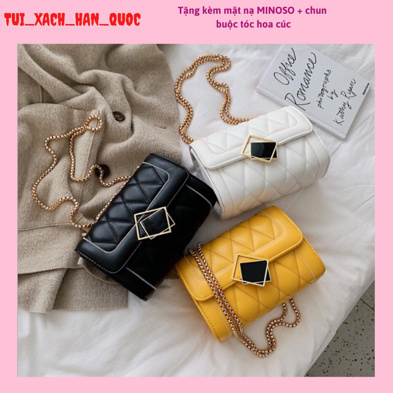 Túi Đeo Chéo Nữ ♥️FREESHIP♥️ Túi Xách Nữ Khóa Kính H103